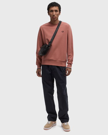 Суитчър Fred Perry Fred Perry Crew Neck Sweatshirt Розово | M7535-X90, 2