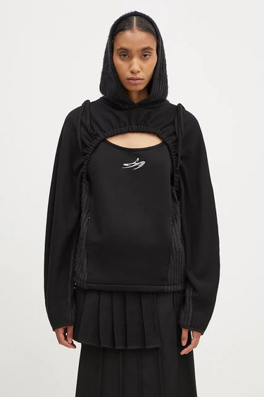 Суитчър Andersson Bell Hoodie Shirring Cut Out Черно | atb1193w, 0