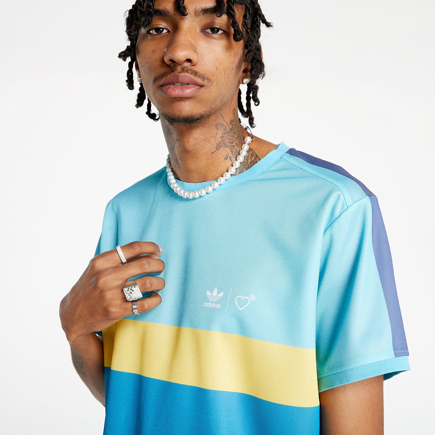Тениска adidas Originals Human Made Graphic Tee Многоцветен | HA7923, 1
