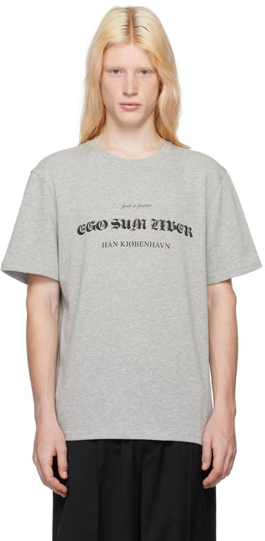 Тениска Han Kjøbenhavn Han Kjobenhavn Freedom T-Shirt Сиво | M-133211, 0