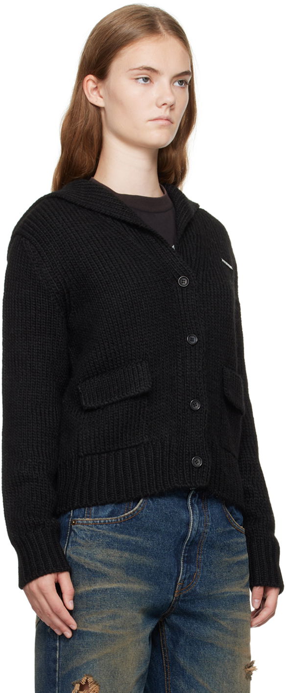 Пуловер We11done Sailor Knit Cardigan Черно | WD-KC2-24-632-W-BK, 1