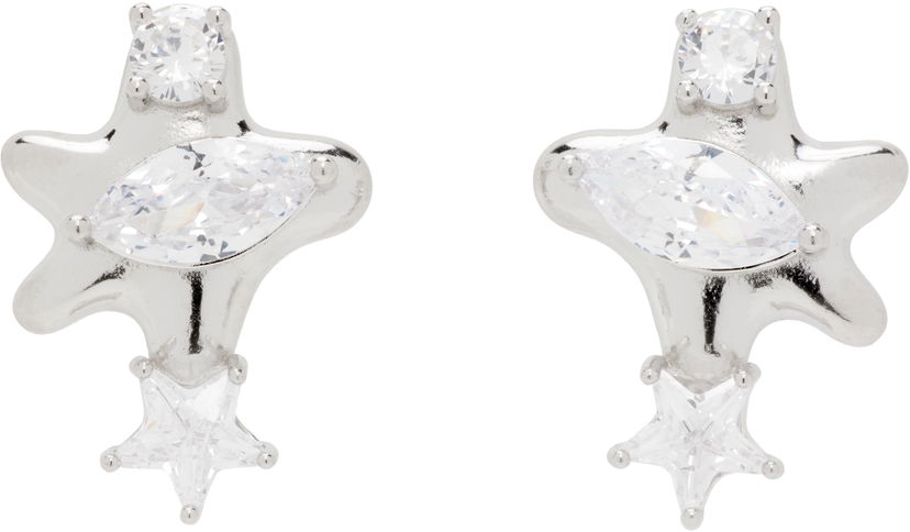 Обеци Collina Strada Constellation Stud Earrings Металик | XX1305