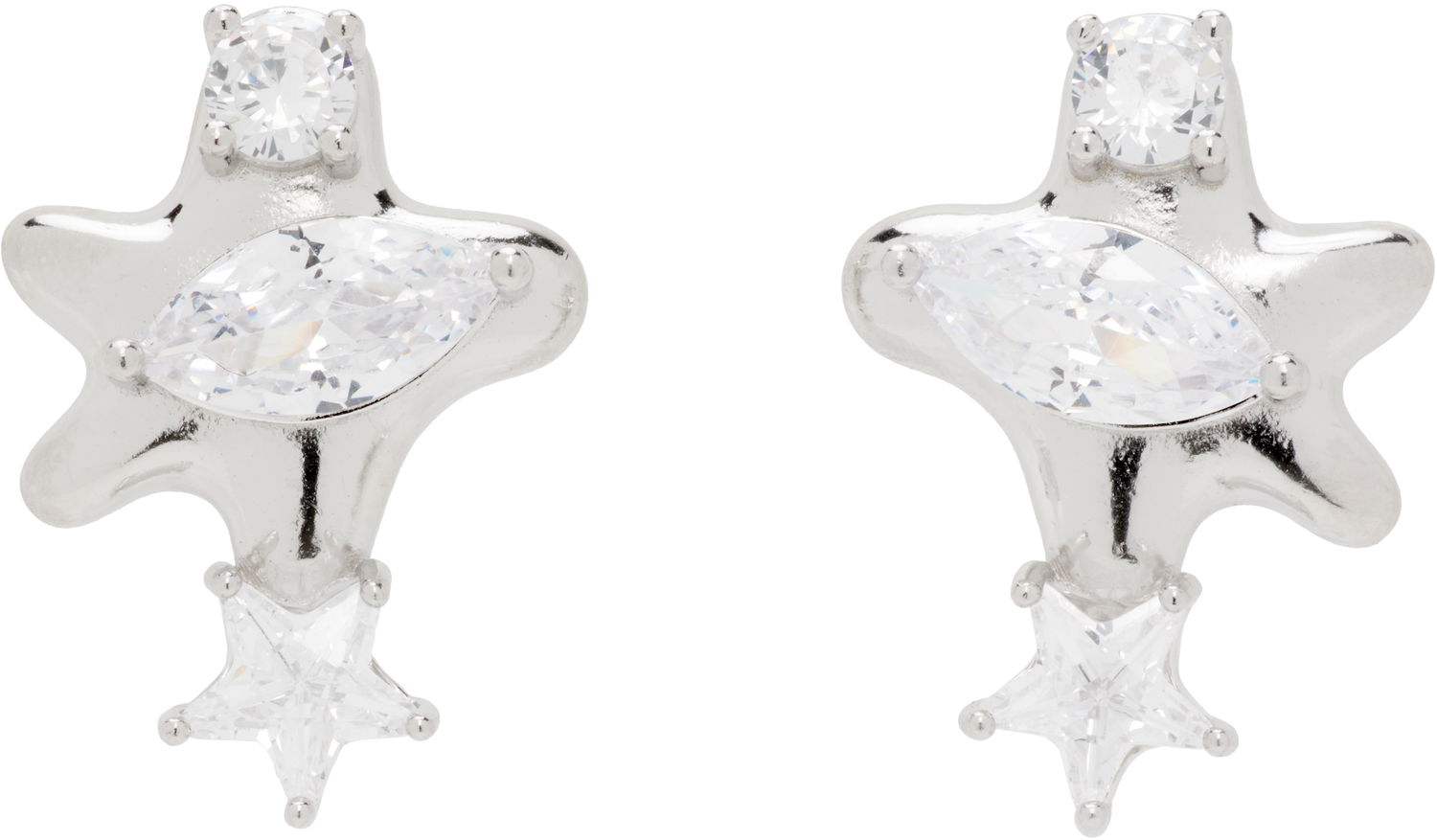 Обеци Collina Strada Constellation Stud Earrings Металик | XX1305, 0