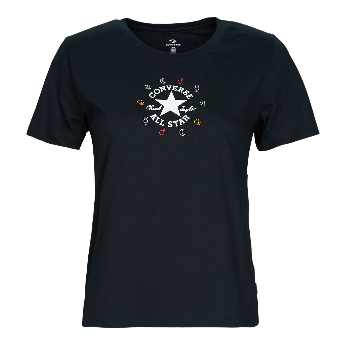 Тениска Converse CHUCK CRYSTAL ENERGY REGULAR TEE Черно | 10025008-A01, 0