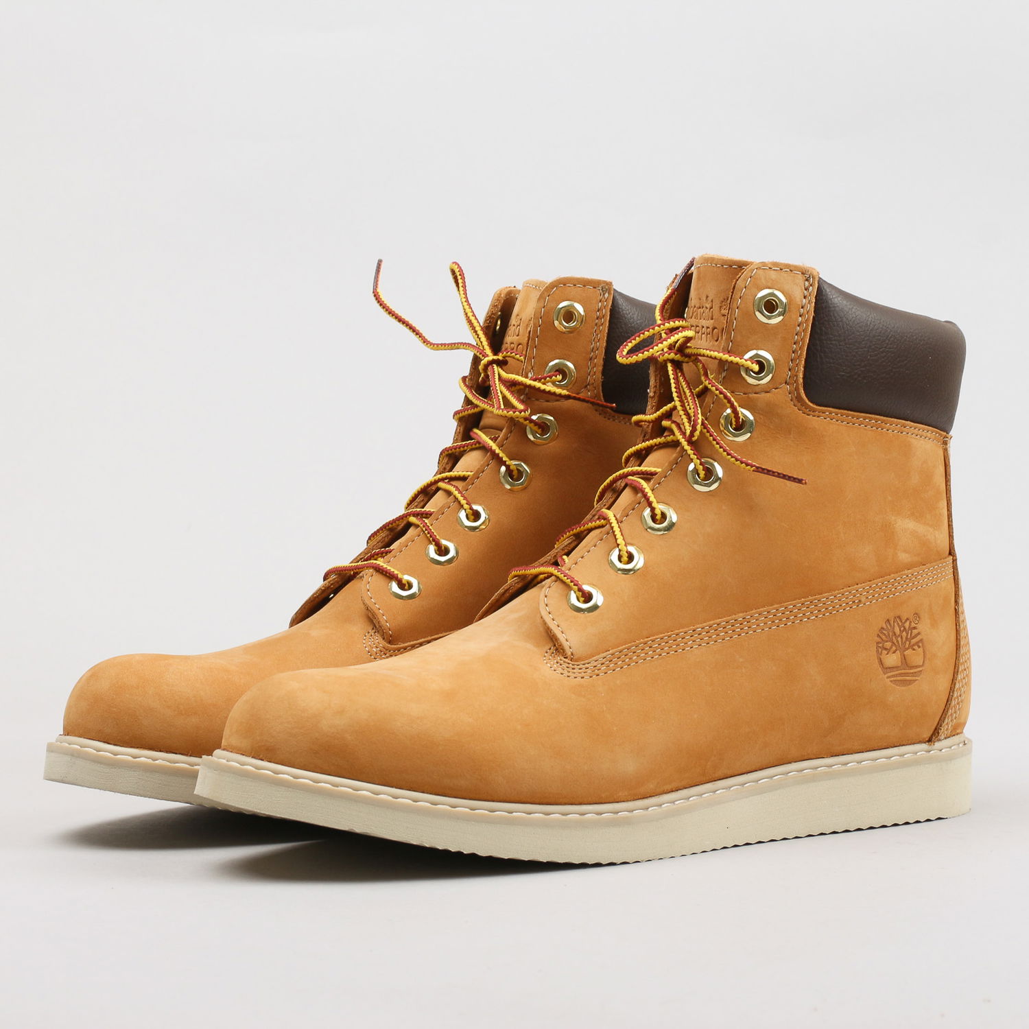 Кецове и обувки Timberland Newmarket 6 Inch Wedge Бежово | 44529 - WHE, 0