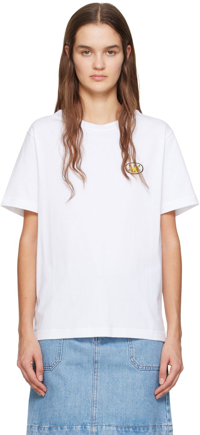 Тениска A.P.C. Patch T-Shirt Бяло | COGYB-M26308, 0
