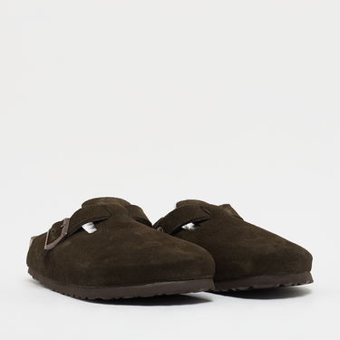 Кецове и обувки Birkenstock Boston Shearling Черно | 1020567, 2