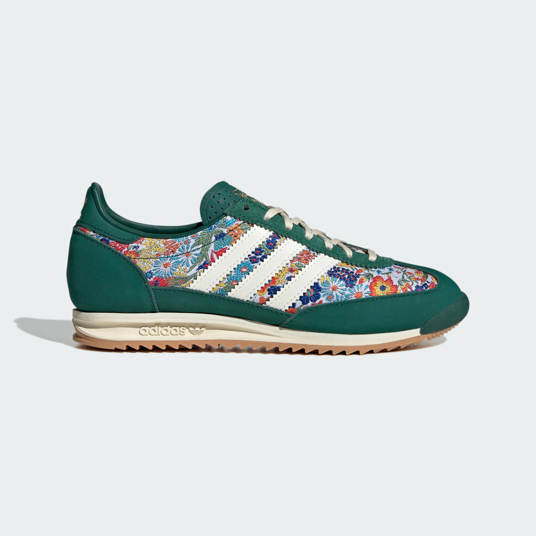 Кецове и обувки adidas Originals SL 72 OG x Liberty London Зелено | JH7226, 0