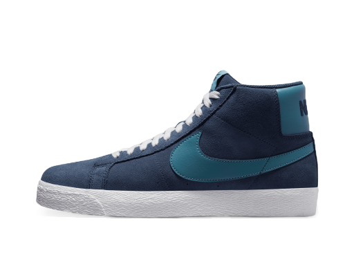 Скеитбординг Nike SB Zoom Blazer Mid Тъмно синьо | FD0731-400