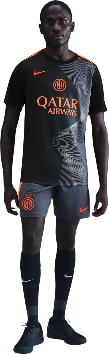 Тениска Nike Dri-FIT Inter Milan Pre-Match T-Shirt 2025/26 Черно | hm3441-010, 2