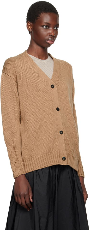Пуловер Max Mara Max Mara Lukas Knit Cardigan Тъмно синьо | 2429346051600, 4