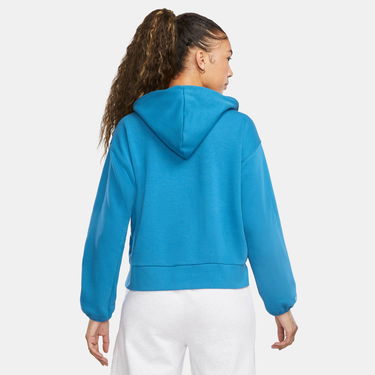 Суитчър Nike Dri-FIT Swoosh Fly Standard Issue Pullover Hoodie Синьо | DA6483-457, 2