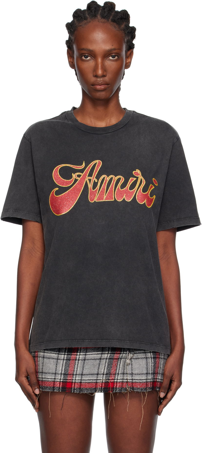 Тениска AMIRI Groovy T-Shirt by AMIRI Черно | AMJYTE1246