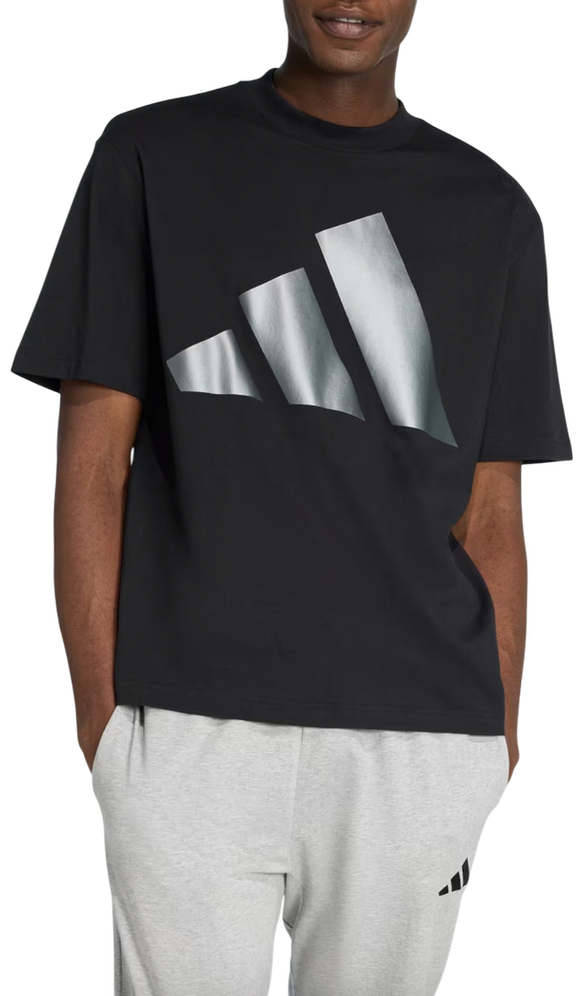 Holiday Big Metallic Logo T-Shirt