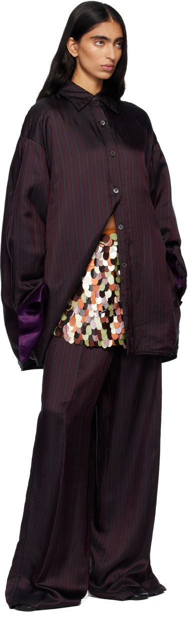 Пола Dries Van Noten Dries Van Noten Embellished Wrap Miniskirt Многоцветен | 252-010602-2317, 4