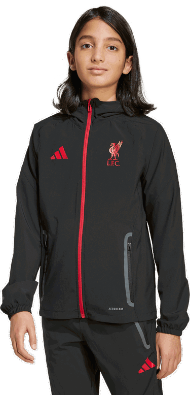 Яке adidas Performance Liverpool Tiro 25 Competition Vis Tech Travel Jacket Черно | JZ5558, 3