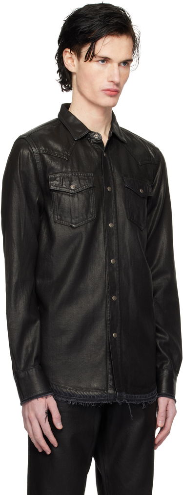 Риза Diesel D-Vega Black Denim Shirt Черно | A12622-068MR-02, 1