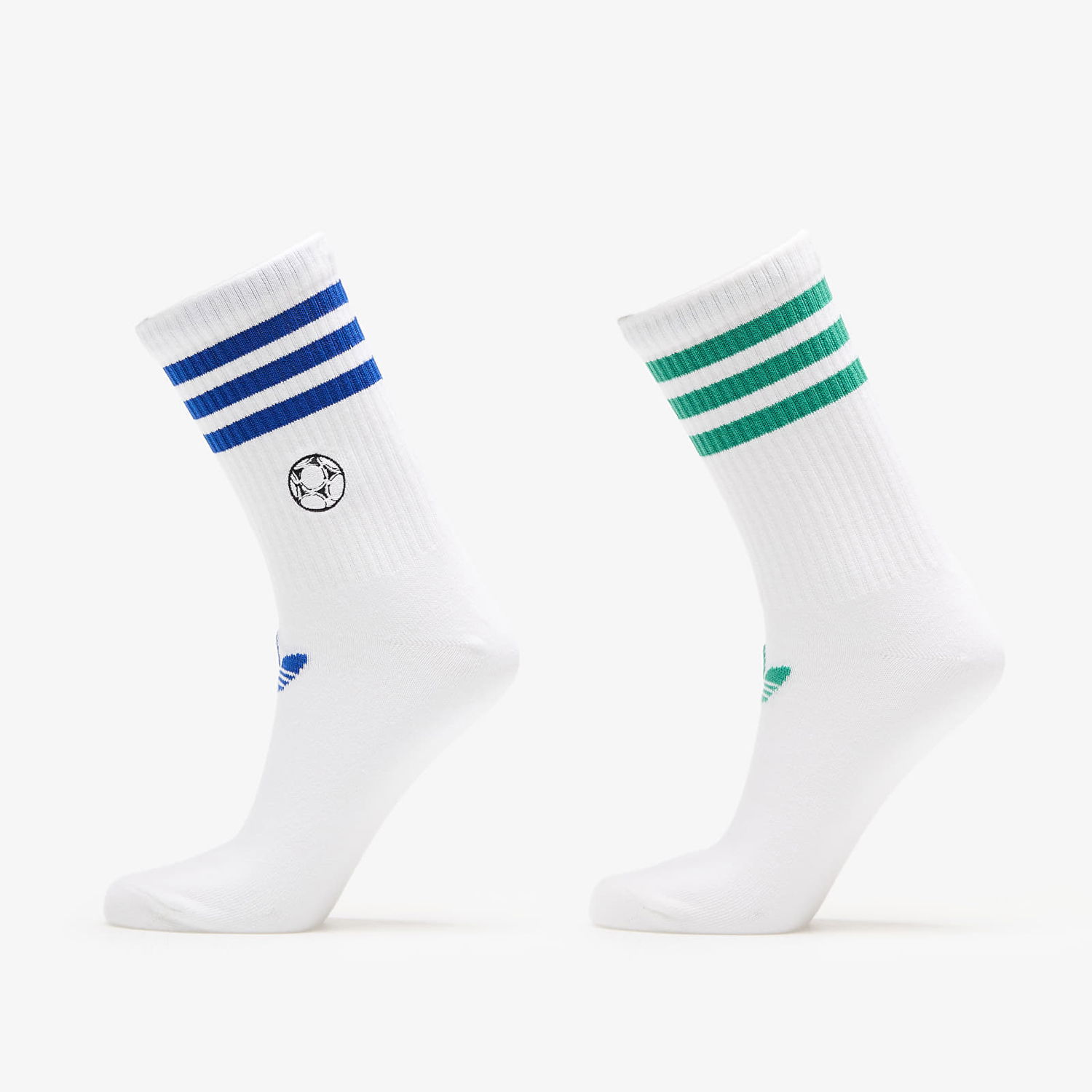 Чорапи adidas Originals Football Crew Socks 2-Pack Бяло | JW2986, 0