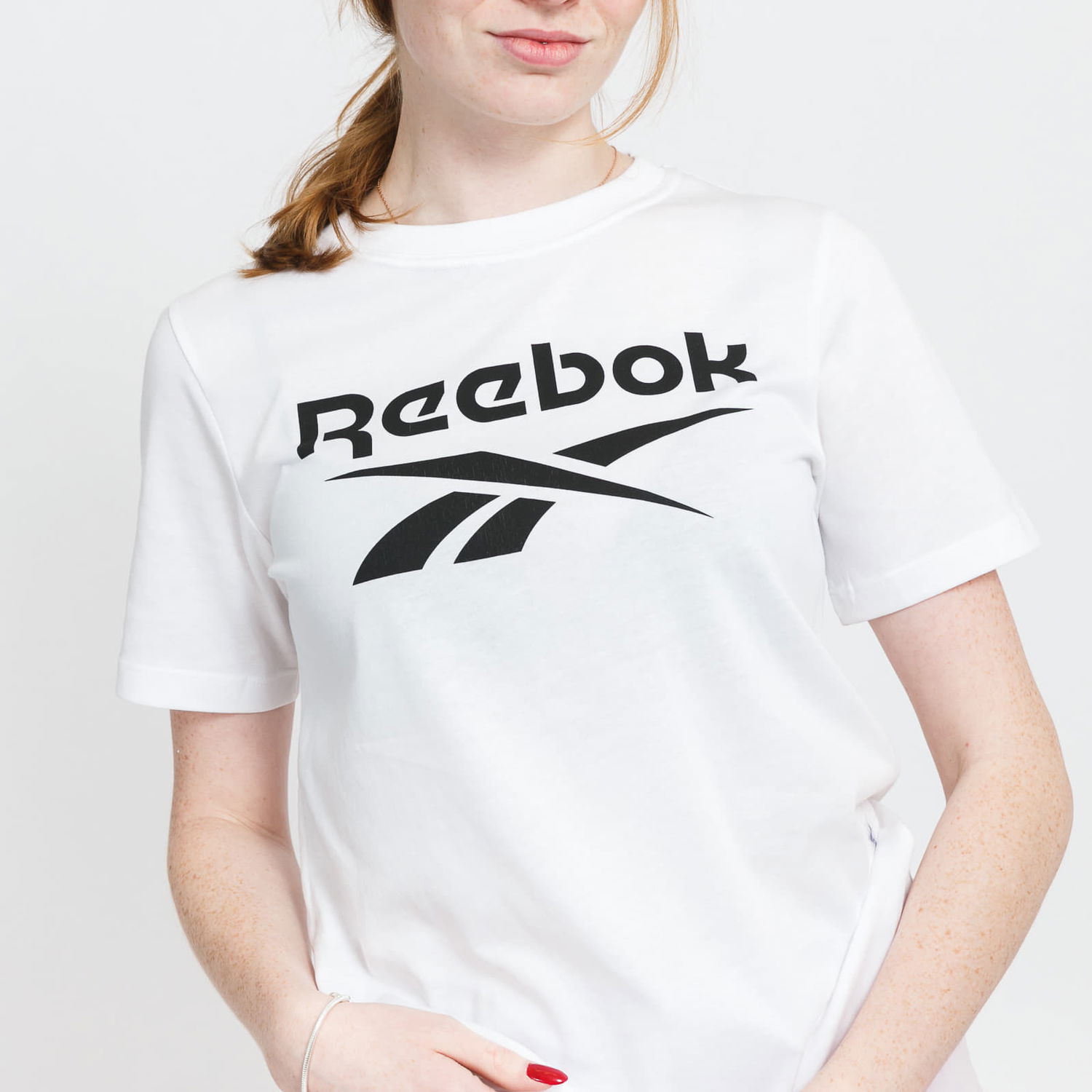 Тениска Reebok RI BL Tee Бяло | HA5738, 1
