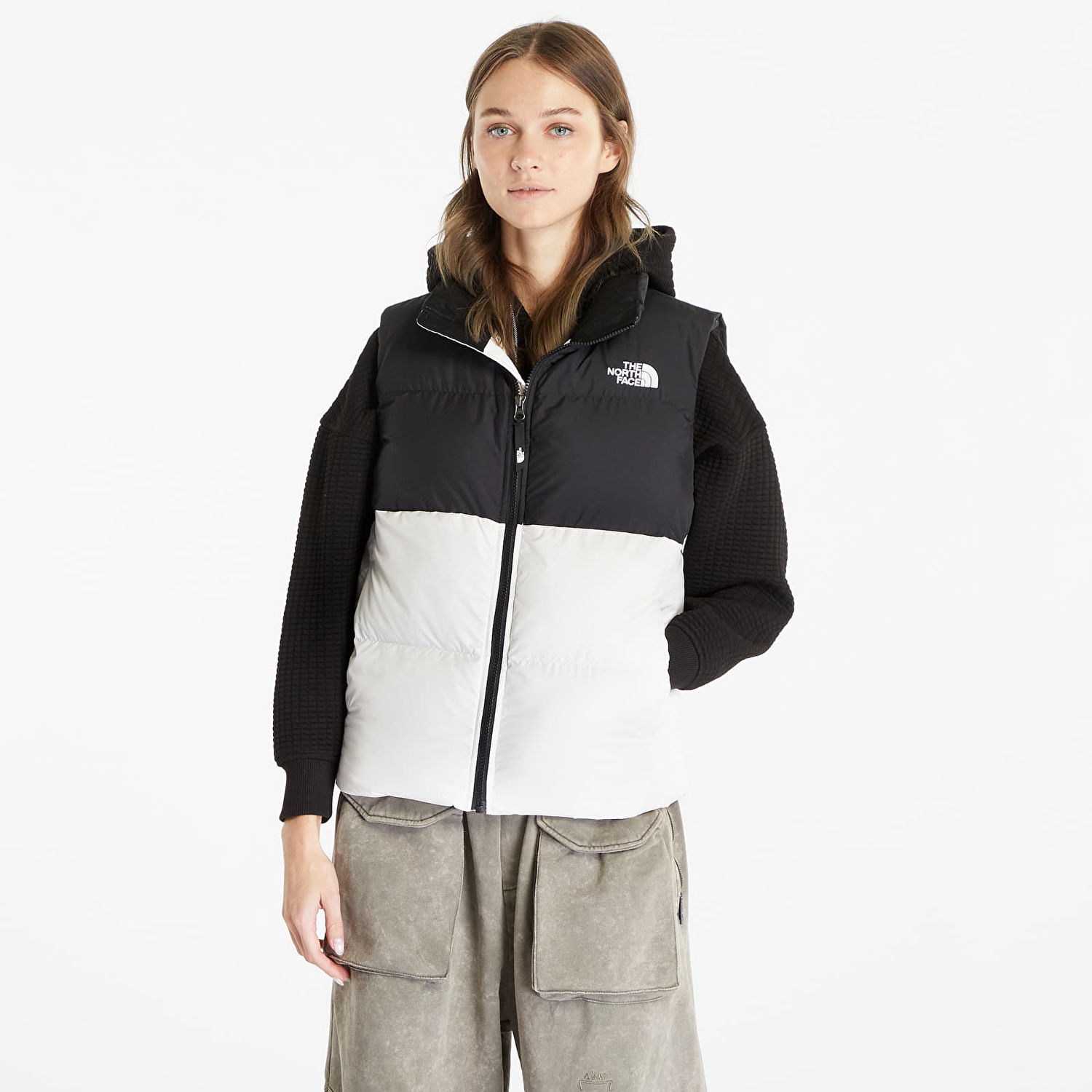 Жилетка The North Face Saikuru Vest Gardenia White/ TNF Black Бяло | NF0A853OQ4C1, 0