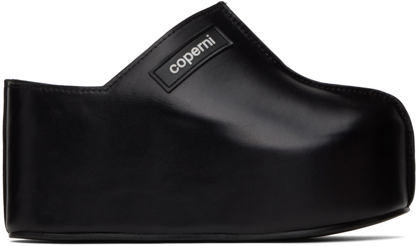 Кецове и обувки Coperni Clogs Черно | COPSH38489, 0