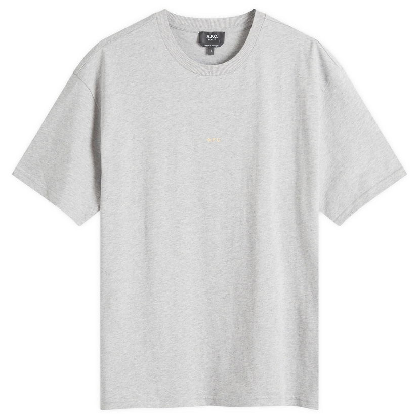 Тениска A.P.C. Micro Logo T-Shirt Сиво | COHBW-H26386-TPP