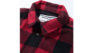 Риза Onitsuka Tiger Flane Shirt Червено | 2181A036-600, 4