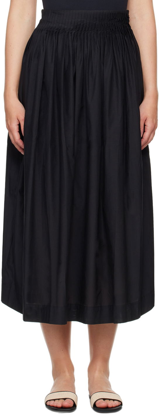 Пола Loulou de Saison Loulou de Saison Artemis Maxi Skirt Черно | ARTEMIS, 0