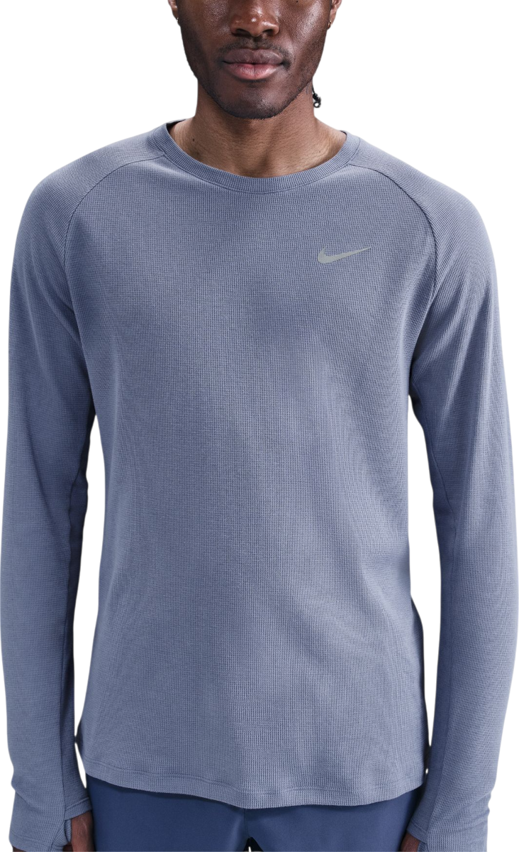 Тениска Nike Nike Stride Long Sleeve Running Shirt Синьо | hv2705-499