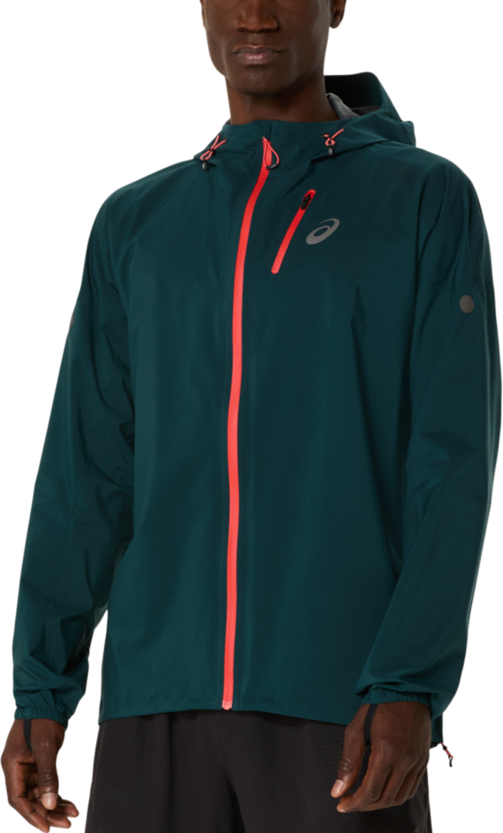 Ветровка Asics Fujitrail Elite Waterproof Jacket Зелено | 2011d265-300