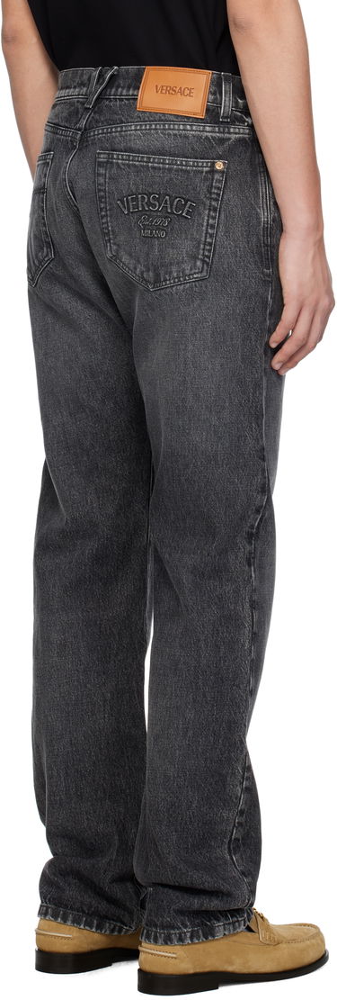 Дънки Versace Versace Stonewashed Jeans Черно | 1018911_1A13597, 2