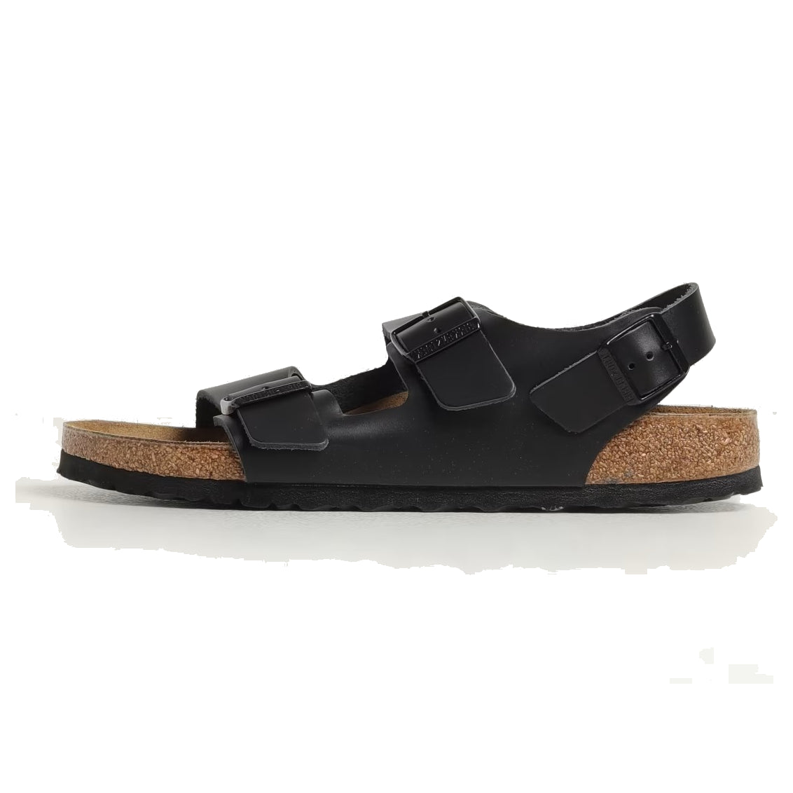 Кецове и обувки Birkenstock Milano Leather Narrow Fit Sandals Черно | 034193, 0