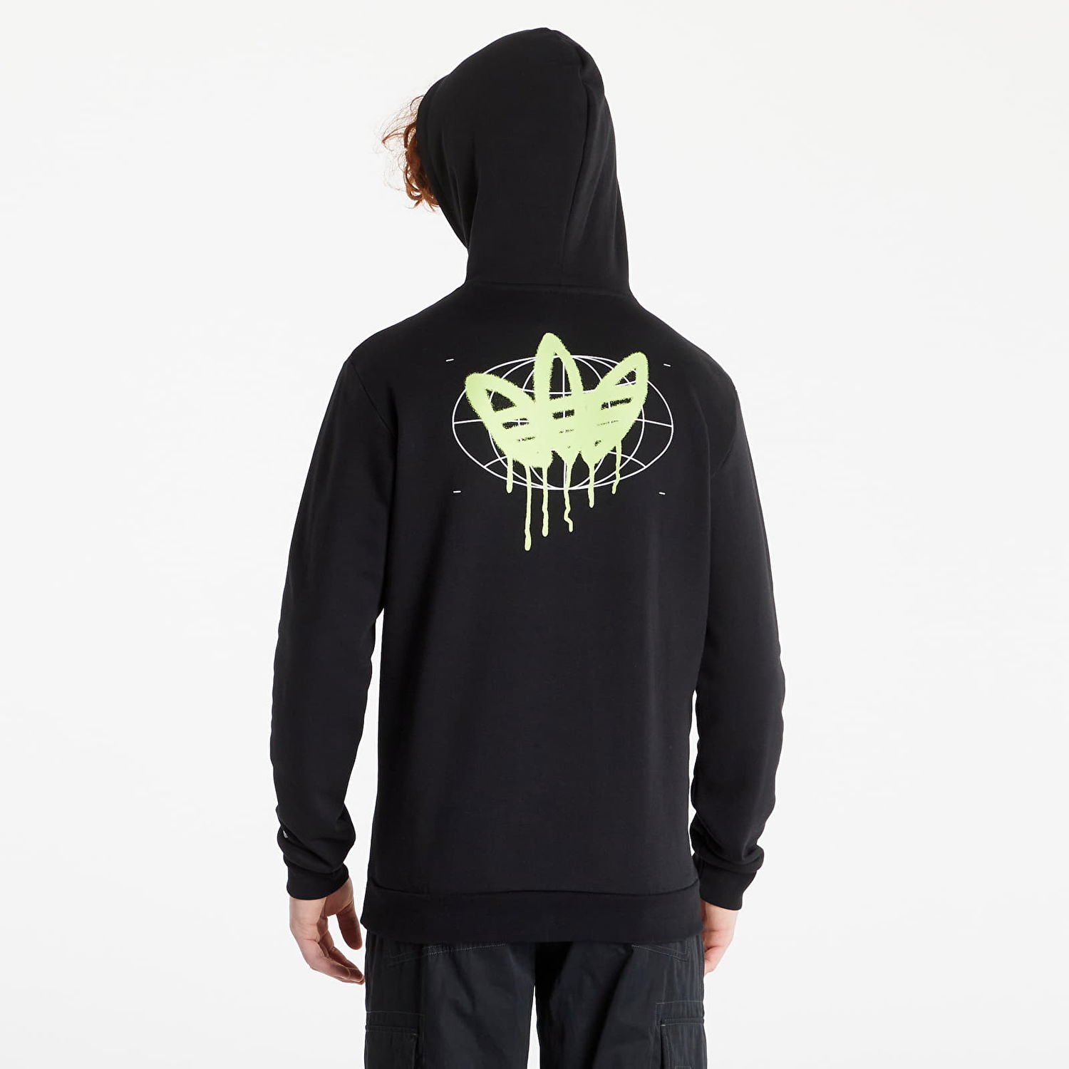 Суитчър adidas Originals Behind Hoodie Черно | HC7120, 1