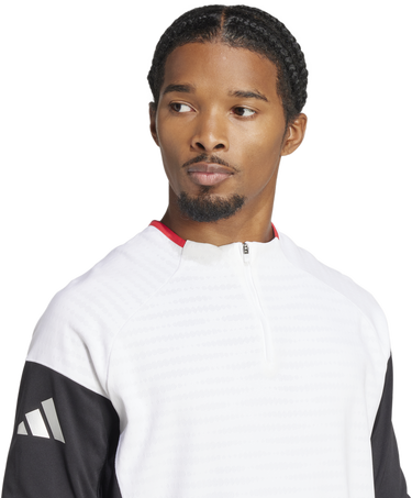 Фланелка adidas Performance Tiro 25 Pro Training Quarter-Zip Top Бяло | JX7074, 4