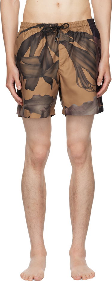 Бански Dries Van Noten Dries Van Noten Patterned Swim Shorts Кафяво | 252-022500-2271, 0