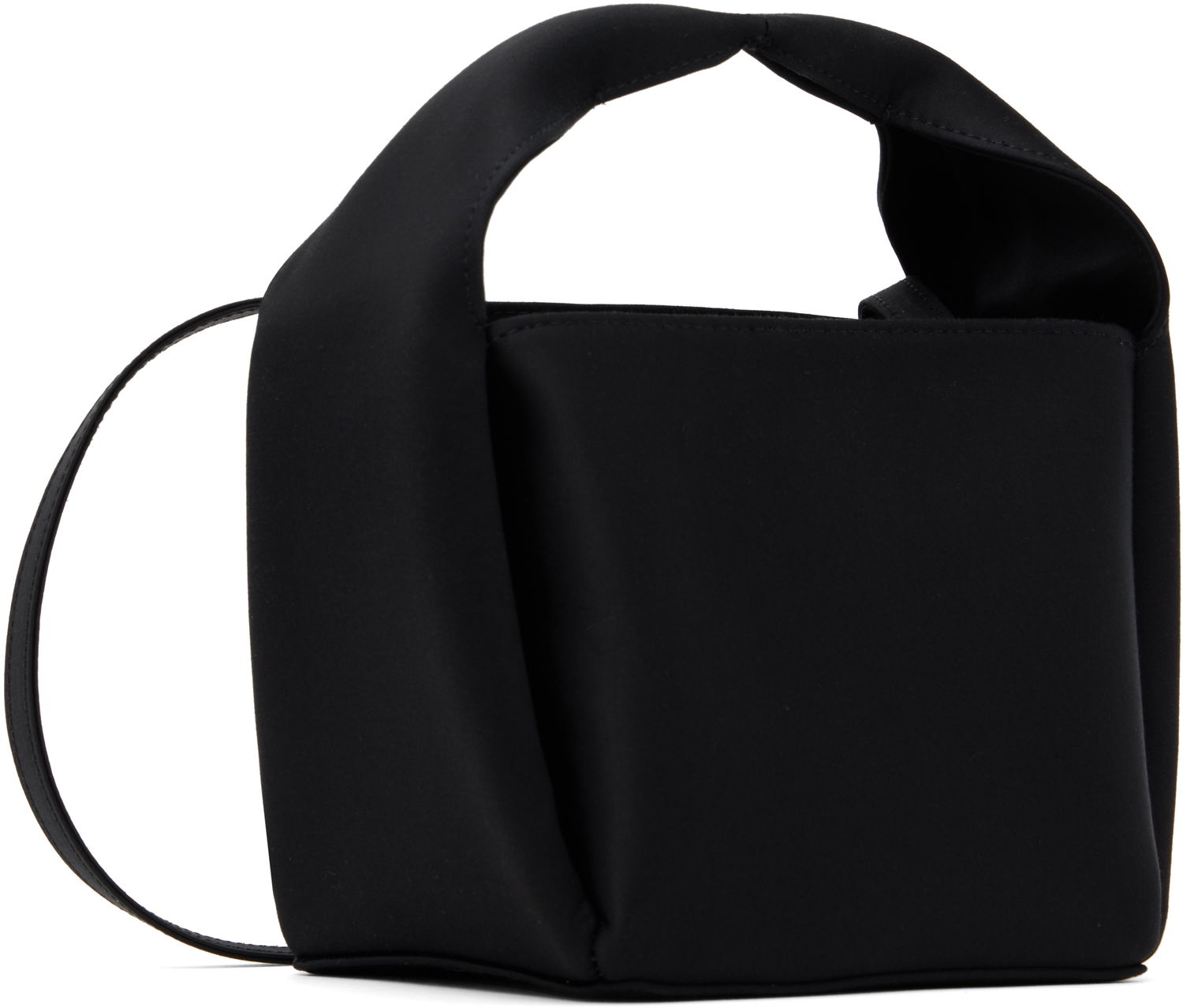 Дамска чанта TOTEME TOTEME Petite Satin Bucket Bag Черно | 252-WAL0077-FB0391, 1