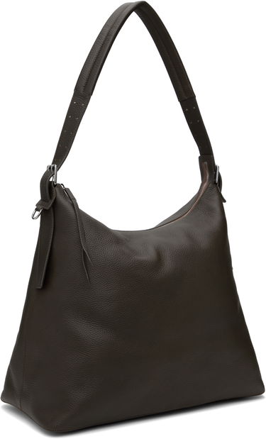 Голяма пазарска чанта LEMAIRE Lemaire Week-End Leather Shoulder Bag Зелено | BG0050 LL0053, 1