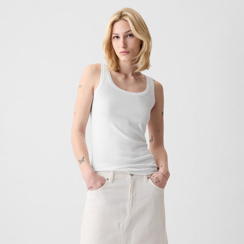 Потник GAP Modal Tank Fresh White Бяло | 540670-02