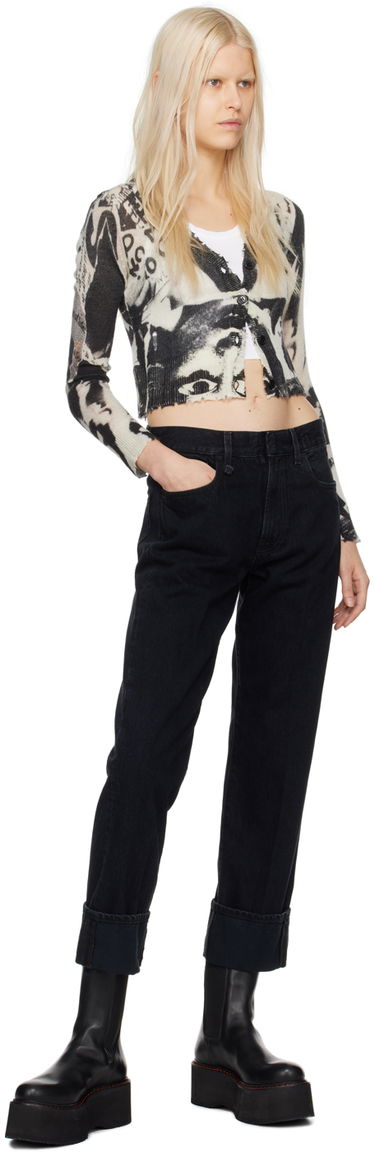 Дънки R13 R13 Romeo Cuff Jeans Черно | R13WD113-D184A, 3