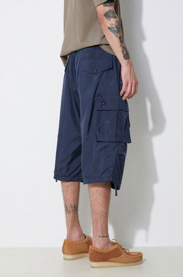 Къси панталони Engineered Garments Engineered Garments FA Cropped Cargo Shorts Тъмно синьо | OR276.DZ028, 2