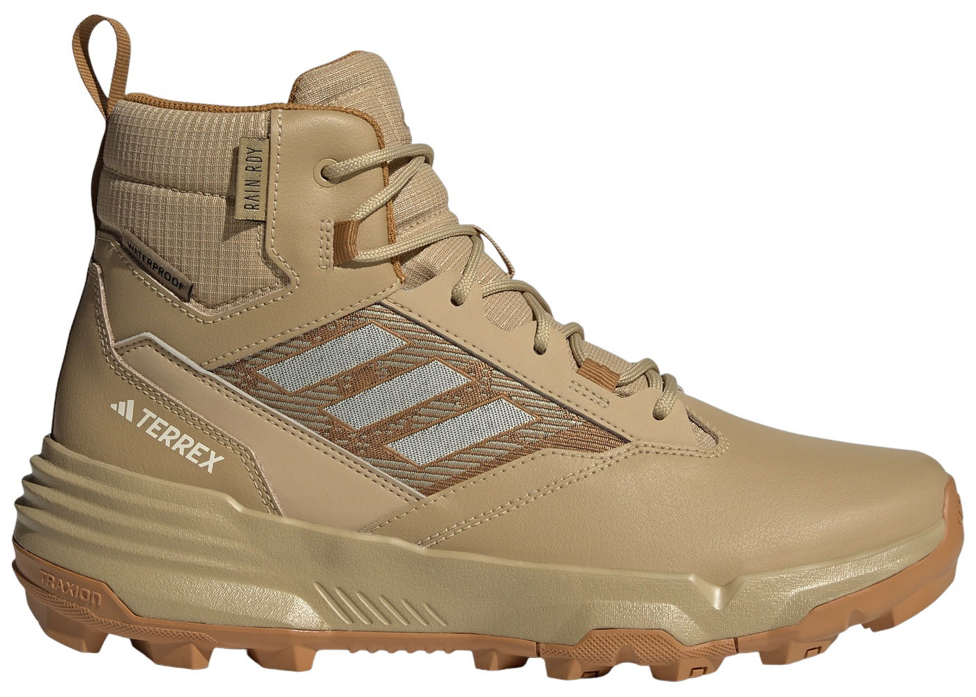 Кецове и обувки adidas Performance Terrex Unity Leather Mid Rain.RDY Beige Tone Ecru Tint Mesa Бежово | IF4978, 0