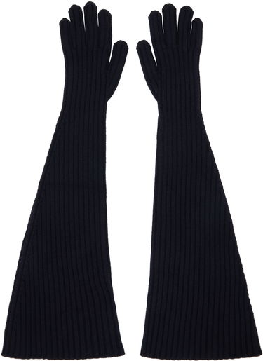 Ръкавици The Row Long Gloves Тъмно синьо | 8343-Y556, 0