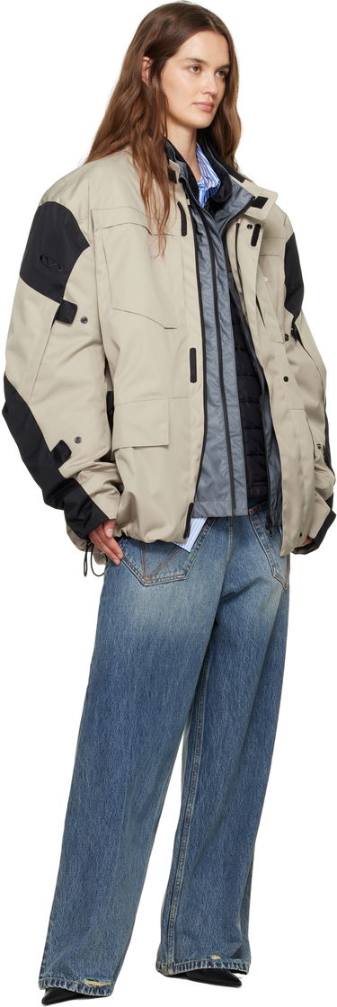 Парка VETEMENTS Vetements Biker Parka and Liner Jacket Set Бежово | UH76OJ750S, 3