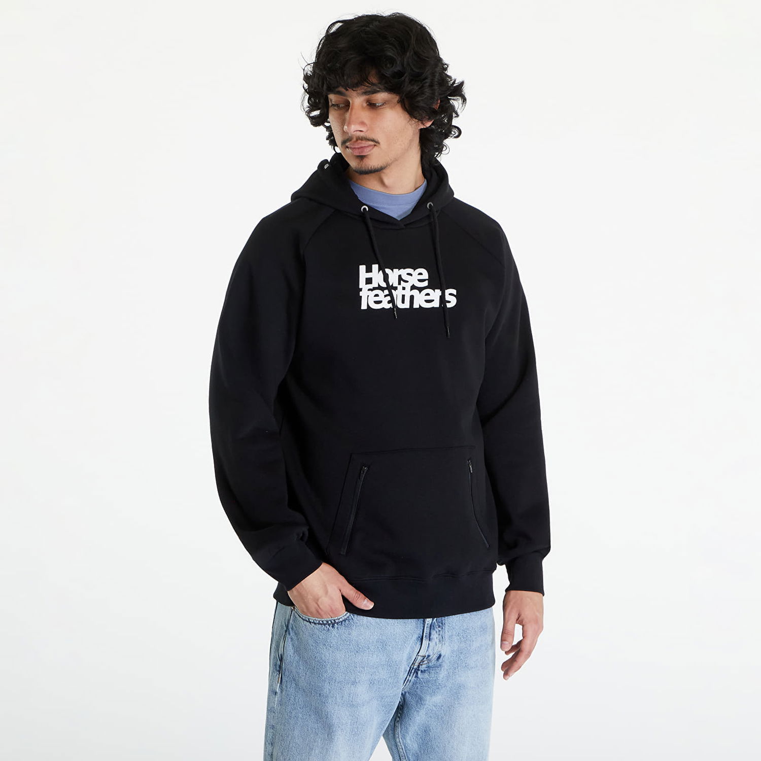 Суитчър Horsefeathers Flair Sweatshirt Black Черно | TM050A, 0