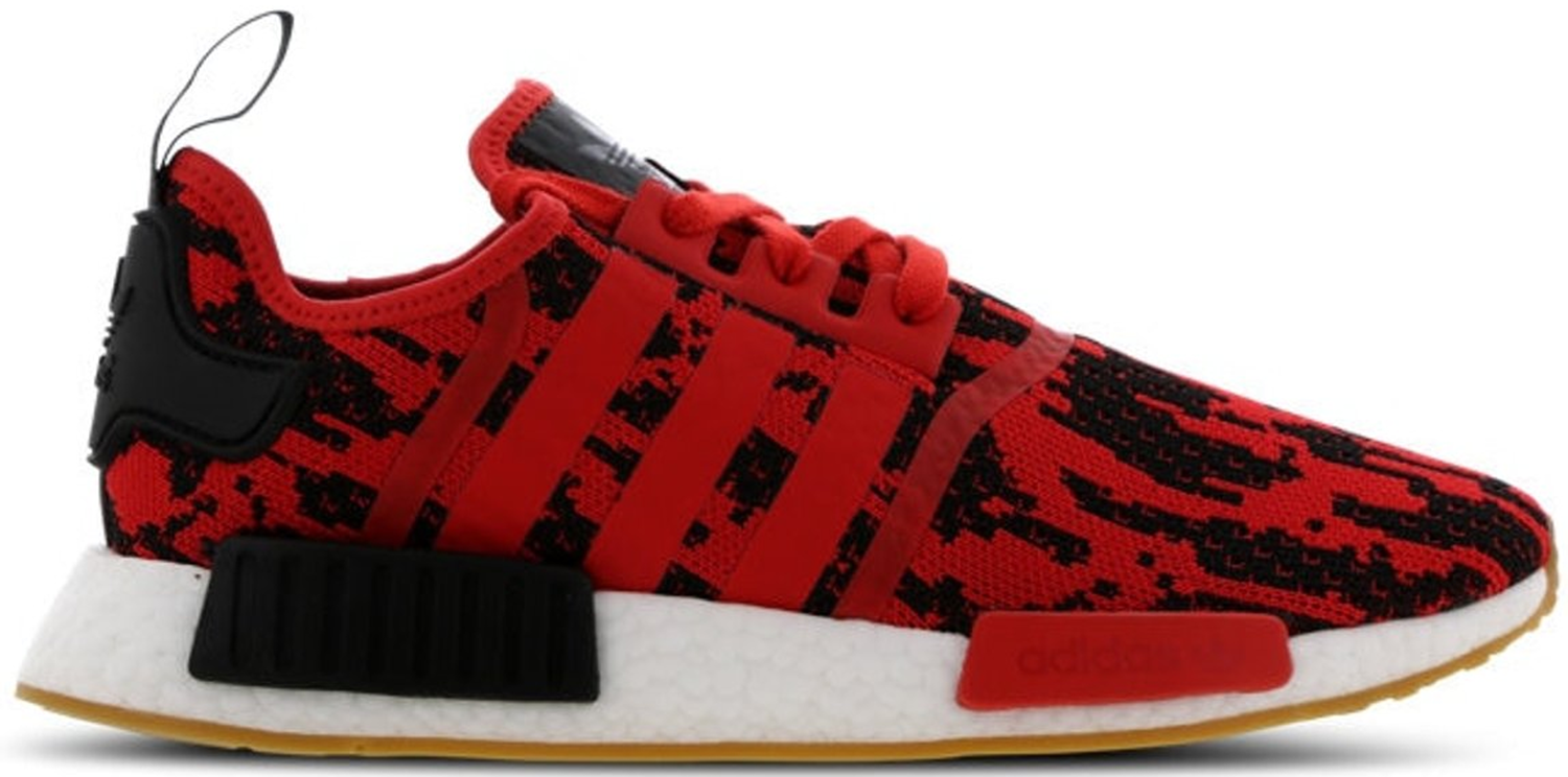Кецове и обувки adidas Originals NMD R1 Red Black (Foot Locker Exclusive) Червено | BB9565, 0