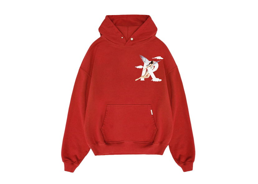 Суитчър Represent Clo Represent Storms In Heaven Hoodie Burnt Red Червено | M04273-239