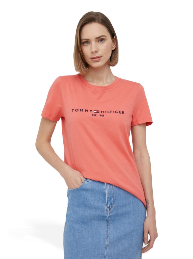 Тениска Tommy Hilfiger Tee Оранжево
 | WW0WW28681.PPYY