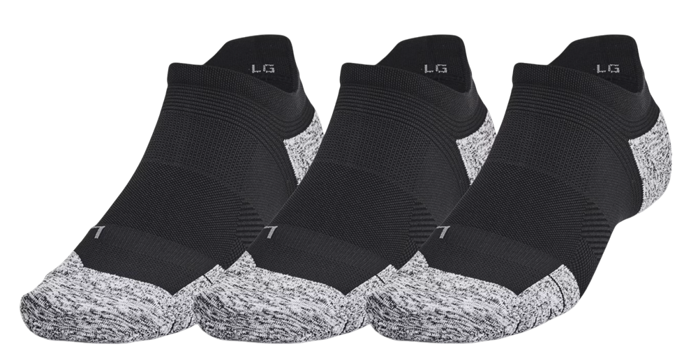 Чорапи Under Armour UA AD Run Cushion No-Show Socks - 3 Pack Черно | 1387044-001, 0