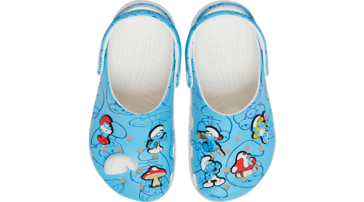 Кецове и обувки Crocs Smurfs Classic Clogs Синьо | 210821-90H, 0