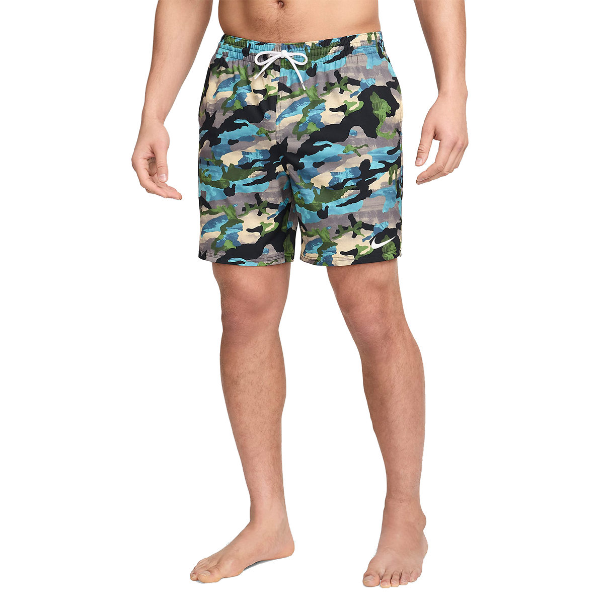 Бански Nike Nike Classic Camo Men's Swim Trunks Многоцветен | NESSE548-001, 0